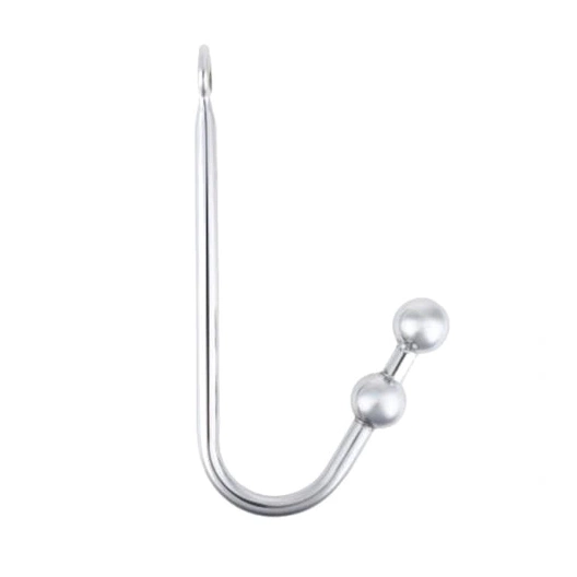 Balls Anal Stainless Two Steel 4417 Pleasurable Hook 0831